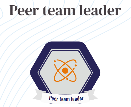 Peer team leader badge